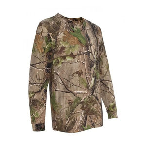 <b>Lightweight</b> Long <b>Sleeve</b> T-shirt Hunting Print Soft Shell Design Cold Weather Outings Bayer Material Technology Hunting T-Shirts - Product Image 3