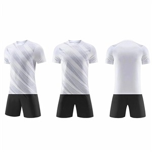 Camiseta de fútbol, traje de entrenamiento para correr, secado rápido, conjuntos de camisetas de fútbol para hombres y niños, camisetas de fútbol de manga corta, chándal deportivo para jóvenes - Product Image 4