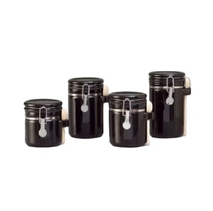Juego de 3 Contenedores de Almacenamiento de Metal Galvanizado con Diseño Decorativo Perfecto para Organización de Cocina del Hogar y Restaurante - Product Image 4