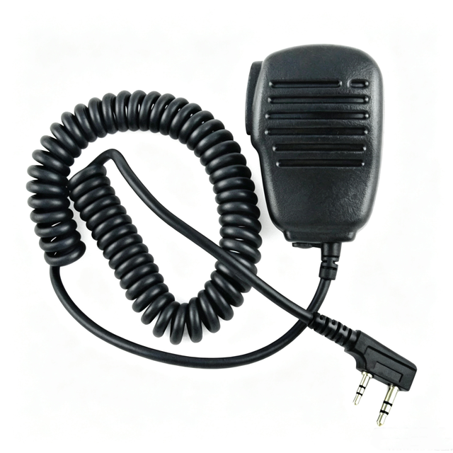 Walkie Talkie Speaker Mic KMC-25 Remote Baofeng Speaker Microphone for Kenwood NX-300 NX-3200 NX-3300 NX-5300 Two Way Radios