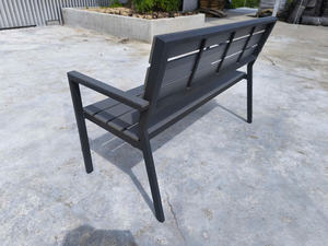 <b>Outdoor</b> Garden <b>Wooden</b> <b>Bench</b> Chair For 2 Persons <b>Outdoor</b> Back <b>Bench</b> Furniture For Garden Park - Product Image 3