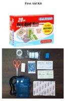 Vente en gros de trousses de premiers soins HONGDI HD-294 pour la randonnée, fournitures médicales, matériau EVA promotionnel, poche rouge, CE ISO 19x5x14cm