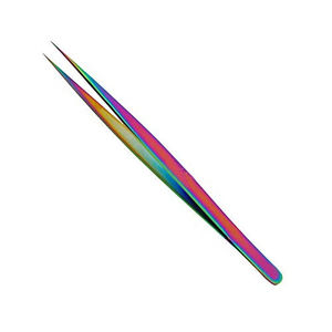 Nouvelle pince à cils d'isolation spéciale meilleure qualité Logo personnalisé pince à cils professionnelle en acier inoxydable pour isoler les cils - Product Image 5