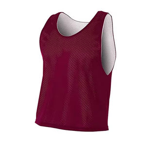 Camiseta de manga corta personalizada de alta calidad Vintage Reversible Lacrosse con divertido diseño de sublimación bordado - Product Image 6