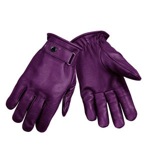 Gants en cuir véritable PU coupe-vent à écran tactile formel et décontracté pour hommes, nouveaux gants en cuir à la mode à vendre - Product Image 4