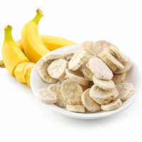 Groothandel Gedroogde Bananenplakjes Natuurlijk Knapperig Fruit Snack Bulk Leverancier OEM Private Label