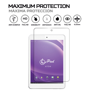 Protecteur d'écran antichoc pour tablette Leotec L-Pad Mini Atom, housse de protection Premium - Product Image 2