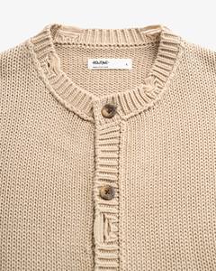 Chaqueta de Algodón de Punto Trenzado de Manga Regular para Hombre, Estilo Casual de Otoño, Corte Regular, Cuello Bordado, Ecológica y Personalizable - Product Image 3