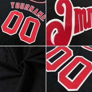Custom Unisex Baseball Jersey Team Uniform Digital Print Moisture-Wicking Breathable Quick Dry Four-Way Stretch Waterproof - Product Image 4