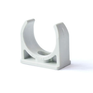 Couleur blanche-Clips de conduit électrique en PVC de 20mm-Fabriqué au Viet Nam - Product Image 1