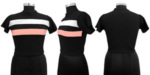 La última camiseta India exclusiva para mujer, Tops tejidos cómodos de moda, ropa regular, Tops cortos formales, apliques indios - Product Image 4