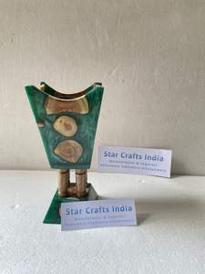 Haute qualité Bakhoor bois et résine époxy Bakhoor brûleur d'encens prix de gros porte-encens Bakhoor brûleur pour l'exportation - Product Image 6