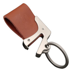 พวงกุญแจหนังพร้อมโลโก้แบบกำหนดเอง พิมพ์ลายด้วยเทคนิคซับลิเมชั่น ทนทานและดีไซน์หรูหรา สำหรับการส่งเสริมแบรนด์ อุปกรณ์จำเป็นสำหรับการเดินทางและสำนักงาน - Product Image 6