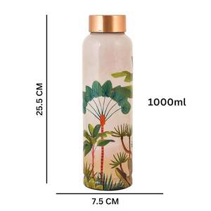 Tapa de Botella de Agua de Cobre Puro Impresa de Calidad Premium, Ecológica, de Gran Capacidad, con Diseños Coloridos Personalizados, Clásica y Elegante - Product Image 6