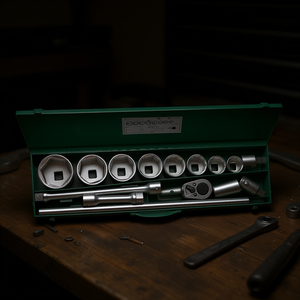 Stahlwille 1'' <b>Square</b> Socket Set 14-Piece <b>Tool</b> Kit - Product Image 3