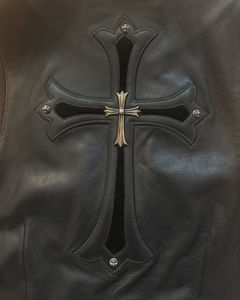 Chaleco de Cuero para Hombre Hecho a Medida al por Mayor 2025, Material de Cuero Transpirable y Duradero de Alta Calidad - Product Image 5