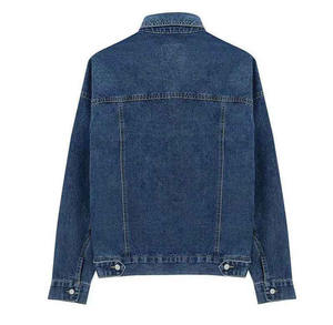 Veste en jean de course élégante pour homme, nouveau design, longue, streetwear, broderie décorative, tissu tendance - Product Image 2