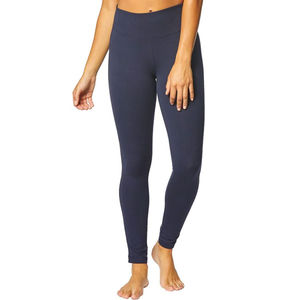 Leggings de gran tamaño de punto sostenibles y transpirables para mujer de alta calidad con logotipo personalizado OEM disponibles a precios al por mayor con logotipo en la cintura para gimnasio - Product Image 5