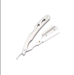 1Pcs ANAAIF Acier Inoxydable Salon Coiffeur Outil Sharp Barber Razor Blade Hair Cutting Knife Home Use Powder Form - Product Image 6