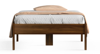 BLUEWUD Roverb lit de jour simple Deewan en bois d'ingénierie sans boîte de rangement pour enfants adultes chambre meubles de maison