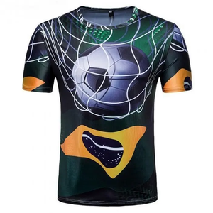 T-shirt de sublimation pour homme, dernière collection 2025, nouveau style d'été, couleur tendance, t-shirt sublimé pour homme - Product Image 1