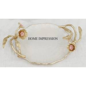 ที่สวยงามมากที่สุดที่สะดุดตาดูโลหะหนักทำด้วยผงสีขาวเคลือบด้วยด้ามจับของนักออกแบบที่เป็นเอกลักษณ์ - Product Image 6