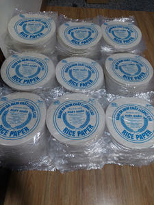 Papier de riz comestible en gros pour rouleaux de printemps 22cm 300g - Product Image 4