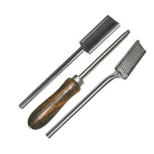 Juego de acero de alta calidad de 3 dientes de caballo equino flotadores raspadores rectos hacia arriba y hacia abajo instrumentos veterinarios ajustables equinos - Product Image 2