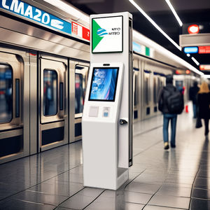 Kiosco Digital de Pie con Pantalla Táctil <span class=keywords><strong>LCD</strong></span> para Uso en Interiores, Señalización Digital, Lector de Tarjetas, Cámara de 5MP, Resolución 1920x1080, SDK - Product Image 2