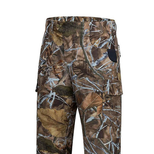 <b>Waterproof</b> Durable Men's Camouflage Hunting Pants Tactical Outdoor Cargo Trousers Woodland Tree Pattern <b>Camo</b> Apparel Hiking Gear - Product Image 2
