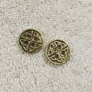 Medieval Brass <b>Button</b> TT-1170 National Style with Anti-Theft Feature <b>Cover</b> Closure Type - Product Image 1