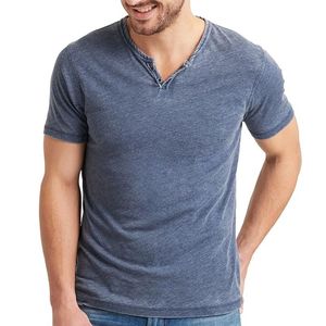 Wholesale <b>Plain</b> Mens <b>T</b>-<b>Shirts</b> | 220GSM Heavyweight Combed Cotton Tee | OEM Plus Size Blank Casual <b>Shirts</b> Factory - Product Image 1