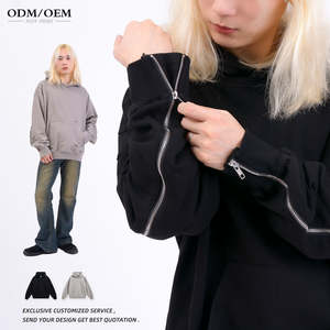 Prix usine unisexe sweats à capuche 280 GSM Premium sweats en gros léger doux confortable chaud sweats à capuche approvisionnement - Product Image 2