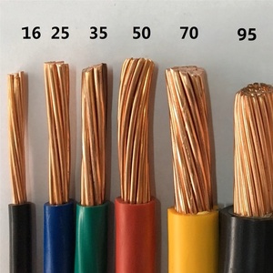 Best Factory <strong>Price</strong> Stranded <strong>Copper</strong> 16mm Single &amp; 6mm Double Core PVC-Insulated Electrical <strong>Wires</strong> for Building Power Applications - Product Image 5