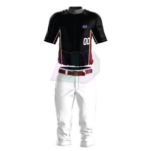 ชุดยูนิฟอร์มเบสบอลไซส์ใหญ่เกรดพรีเมียม ผลิตจากผ้าระบายอากาศ แห้งเร็ว ทรงสปอร์ต เหมาะสำหรับทุกฤดูกาล - Product Image 1