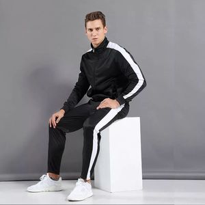 Latest Customized Design Men Slim Fit Stacked Tracksuit/ Men Sweatsuit/ Custom Made Men <b>Jogging</b> <b>Suit</b> - Product Image 1
