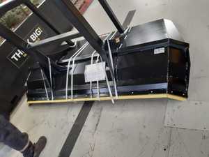 High Quality Manually Rotating Turkey Wagger <b>Attachments</b> Best Sale Snow Plough for Material Handling <b>Forklift</b> <b>Attachments</b> - Product Image 4