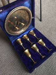 Verre à vin en laiton en métal, verre à vin en laiton Antique fini de table, gobelet à vin en laiton en métal de luxe - Product Image 4