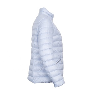 Parka con capucha de piel 2025 para mujer, chaquetas de invierno para mujer, chaqueta acolchada transpirable de venta Popular de peso ligero para mujer - Product Image 2