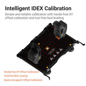 เครื่องพิมพ์สามมิติ Snapmaker J1s ความเร็วสูง ระบบ IDEX หัวพิมพ์คู่ สำหรับใช้งานในห้องปฏิบัติการอุตสาหกรรม พร้อมคุณสมบัติอัตโนมัติ รองรับวัสดุ PLA - Product Image 6