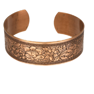 Bracelet manchette en cuivre fait main pour femme, style festival de la ville de Berber, collection décembre 2025, pour l'Andorre - Product Image 2