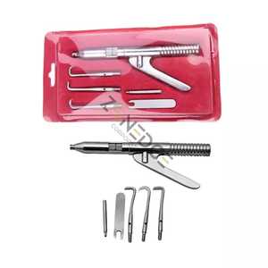 Kyrenmed อุปกรณ์ทำความสะอาดฟันแบบอัตโนมัติ, พร้อมปลาย3ปลายสามารถปรับได้ทำจากสเตนเลสสตีล - Product Image 2