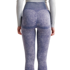 Leggings de compression à séchage rapide pour femmes de haute qualité extensible doux formation Logo de couleur personnalisé en tissu en maille grande taille - Product Image 2