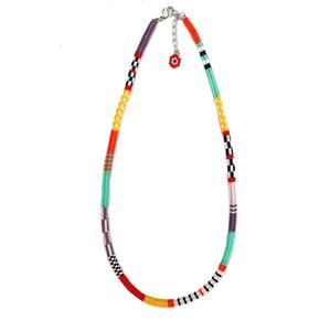 Collier en perles de graines fait main à la mode pour femmes, collier élégant en perles de graines fait main sur mesure - Product Image 2