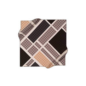Foulard en coton à motif géométrique, design personnalisé - Product Image 1