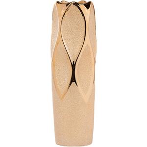 Vase à fleurs en métal enduit d'émail vert luxueux décor à la maison fini en poudre pour de superbes arrangements floraux - Product Image 3