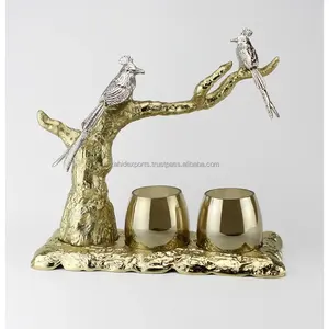 Luxury <b>Black</b> Metal Candle <b>Holder</b> for Modern Living Rooms Exclusive Handmade Aluminum <b>Candlestick</b> <b>Holder</b> Custom Shape Christmas - Product Image 4