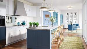 Comptoirs de cuisine standard américains, armoires de cuisine traditionnelles, carcasse en contreplaqué, armoires de cuisine RTA, fabricant vietnamien - Product Image 4