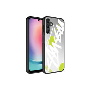 For Samsung for Galaxy A14 JoieCreatif <b>Mirror</b> Cover Glossy Silicone Case Mirrored Patterned Camera Protection A53 A34 A03S A24 - Product Image 1