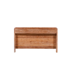 Lit en teck naturel à vendre, modèle BD-22, taille super king, design moderne - Product Image 4